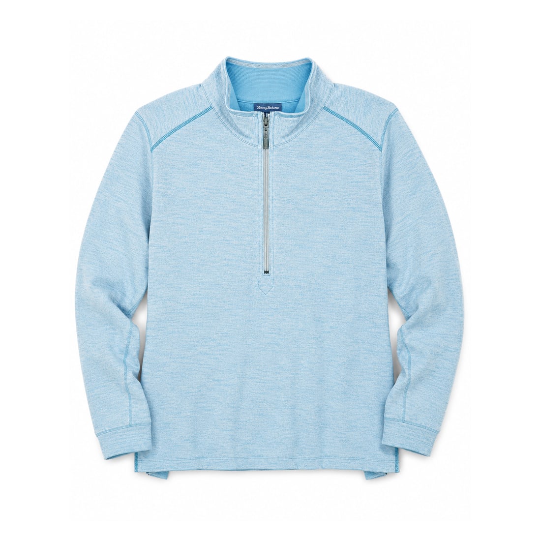 TOMMY BAHAMA 'Slubtropic Reversible' (2015-2018) Half-Zip Pullover 3XL Lt. Blue (1 of 6)