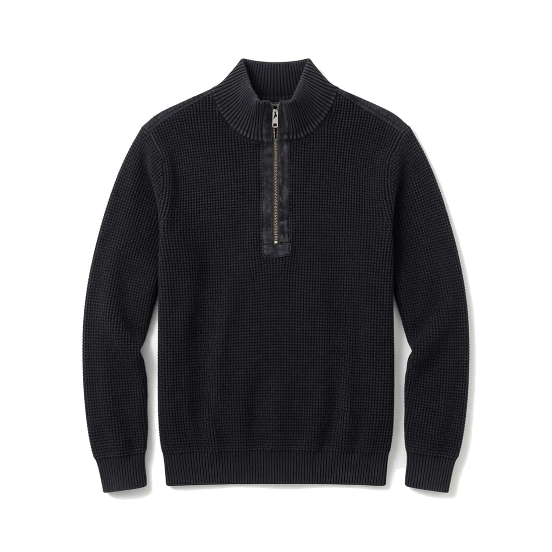 TOMMY BAHAMA 'Coastal Shores' (2010-2012) Half Zip Pullover 3XL Charcoal Gray: ‘Coastal Shores’ by Tommy Bahama, circa 2010–2012 Men’s long-sleeve half-zip sweater from the Tommy Bahama Coastal Shores Collection. Color: Charcoal Grey / Black S