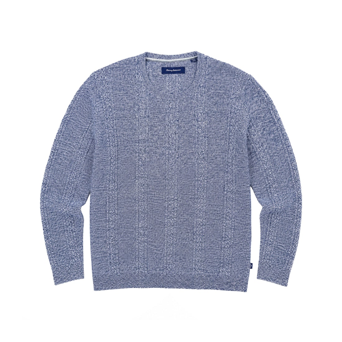 TOMMY BAHAMA 'Marled Sands Crewneck Sweater' (2017-2018) 3XLB Blue Knit Pullover (1 of 6)