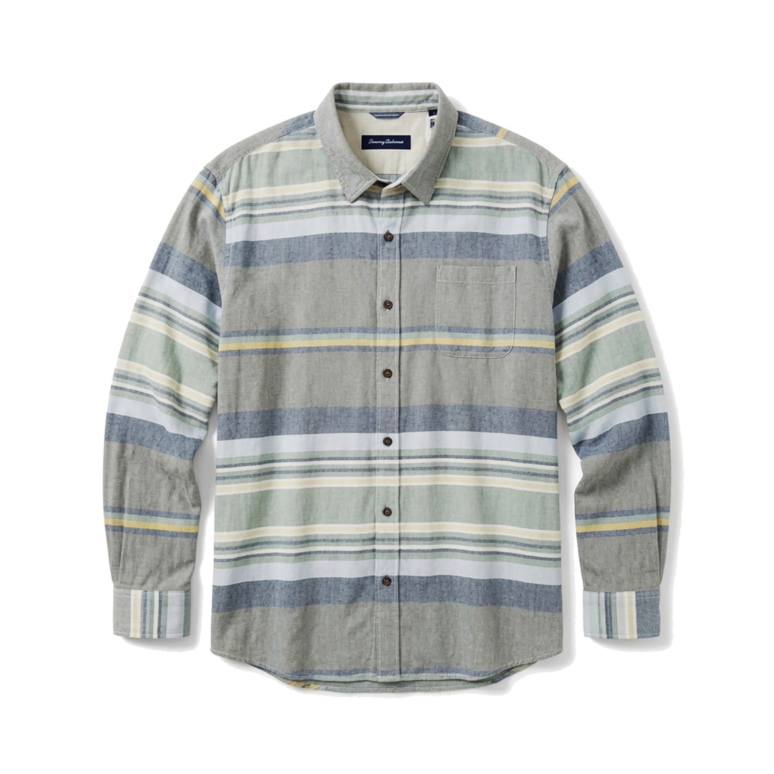TOMMY BAHAMA 'Coral Horizon' (Spring 2016) Striped LS Flannel Shirt 3XL (1 of 7)