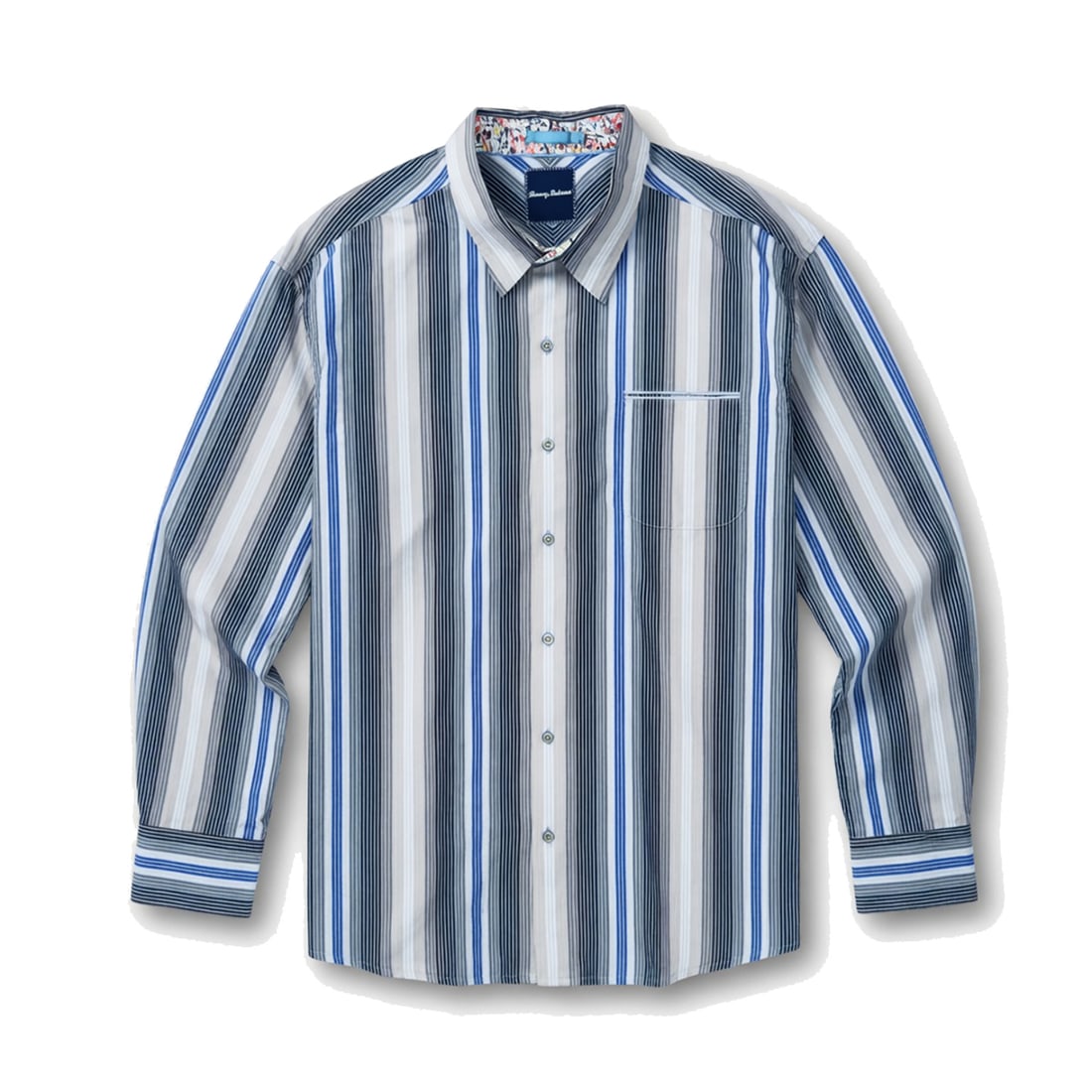 TOMMY BAHAMA 'Genova Stripe' (Fall 2015) Yellow 3XL 80/20 Cotton/Silk Shirt LS (1 of 8)