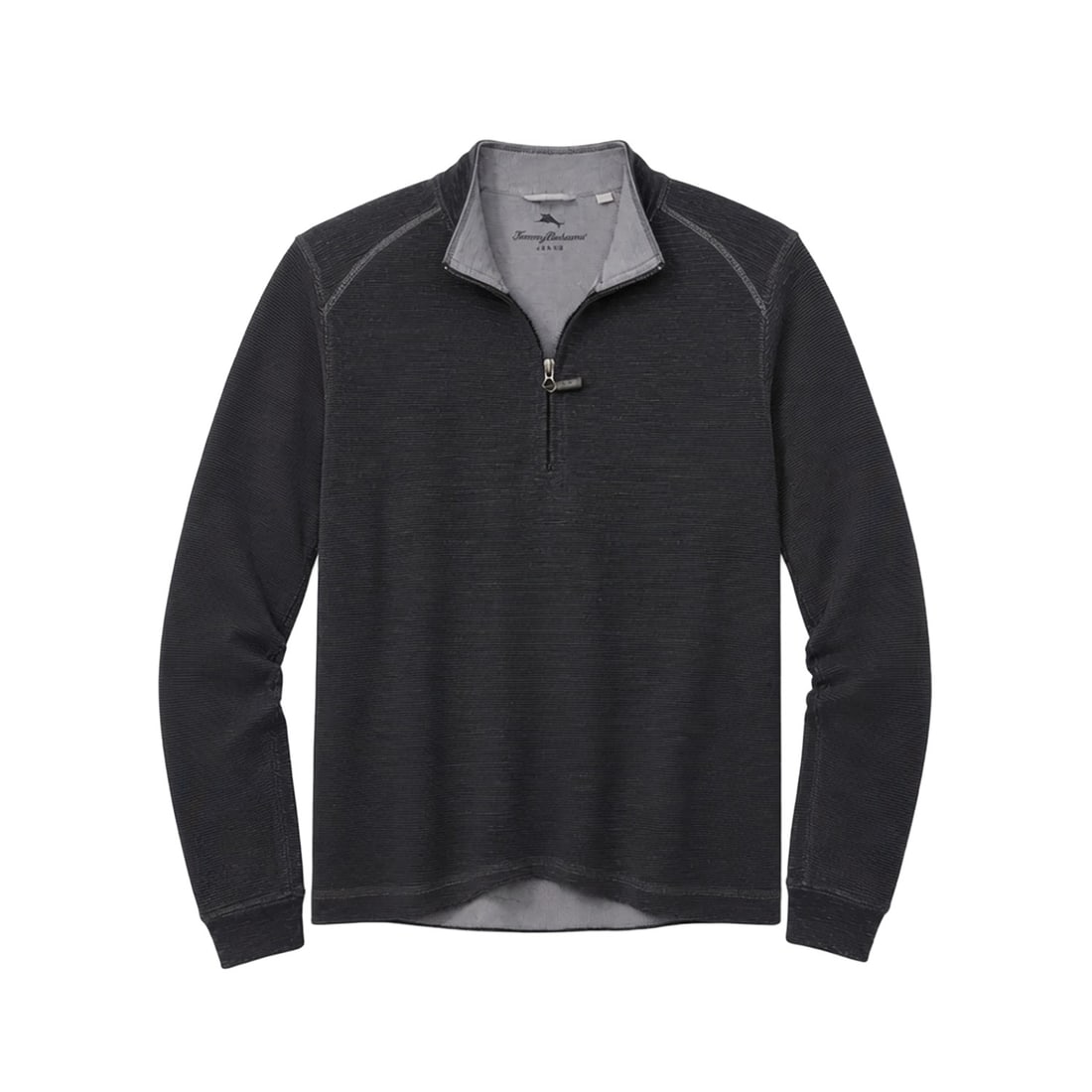TOMMY BAHAMA 'TB Jeans Reversible' (2012-2014) Half-Zip Pullover 2XL Charcoal Gray (1 of 6)