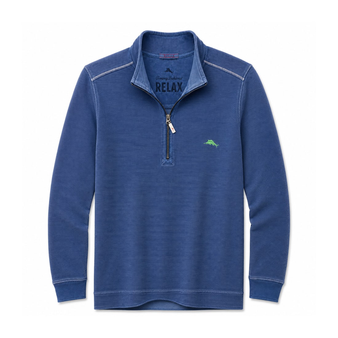 TOMMY BAHAMA 'Relax' (2015-2018) Half Zip Pullover 3XL Blue (1 of 5)