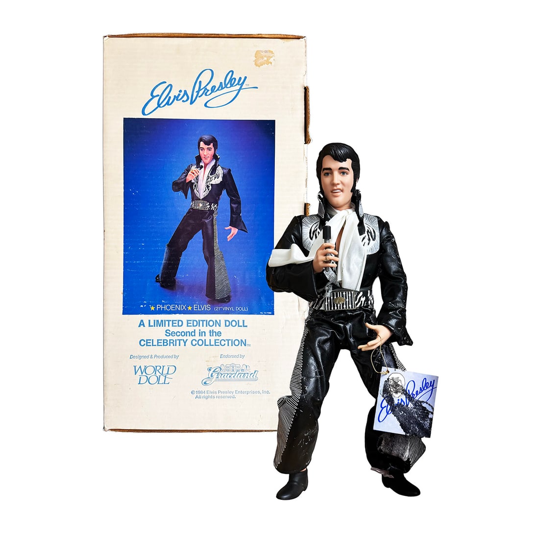 ELVIS PRESLEY x World Doll 'Phoenix Elvis' (1984) Limited Edition Figure (1 of 15)
