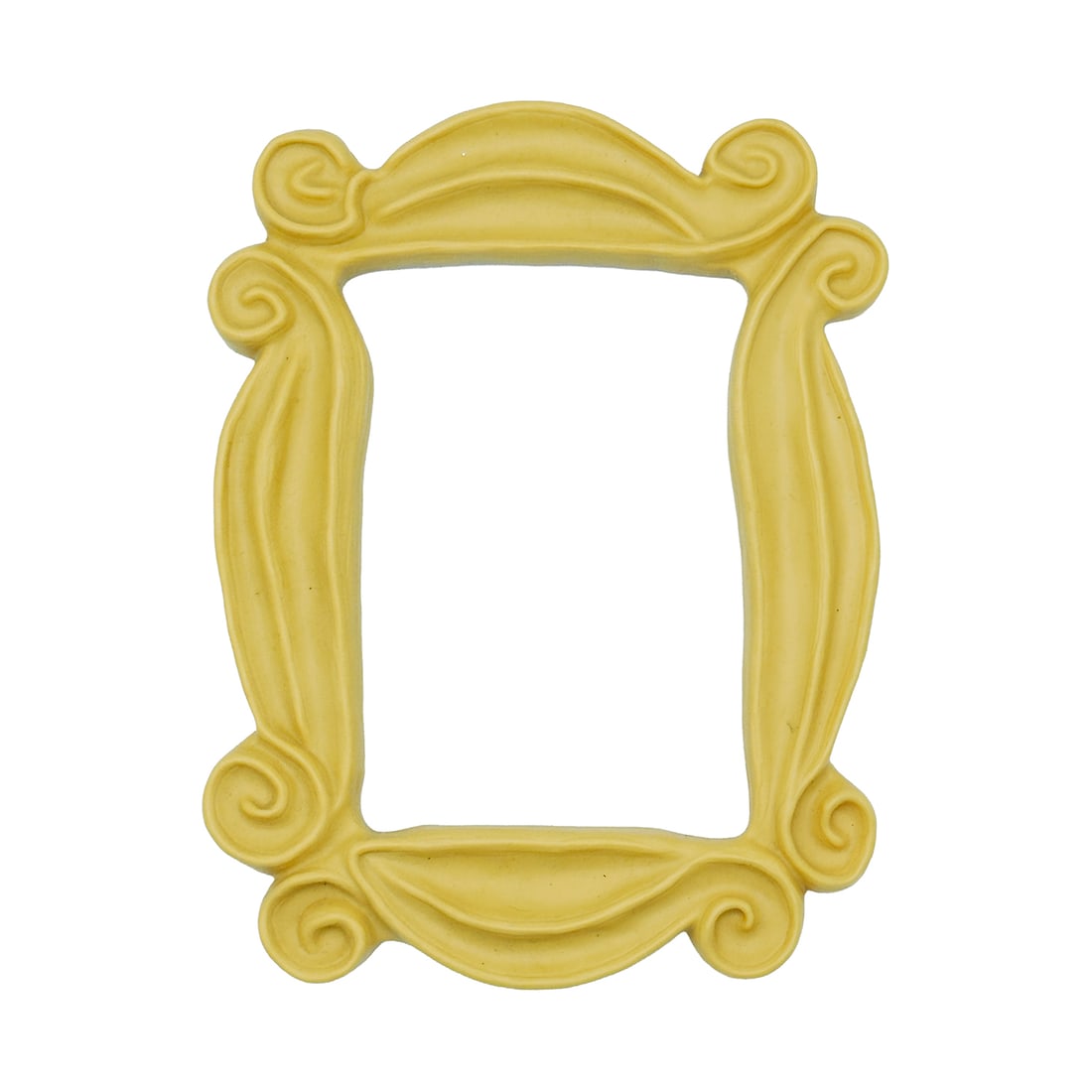 FRIENDS 'Peephole Frame' (2022) Collectible Replica Prop: ‘Monica’s Peephole Frame’ from Friends, 2022 Replica of the iconic yellow peephole frame displayed on Monica Geller’s apartment door in the hit television series Friends. Colo