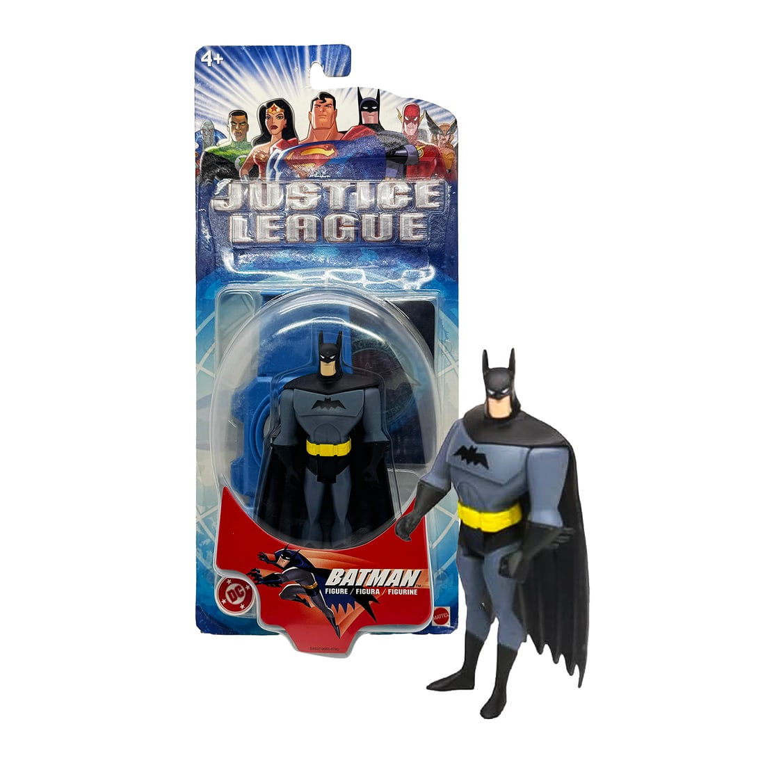 JUSTICE LEAGUE 'Batman' (2002) Collectible 5 in. Action Figure (1 of 9)