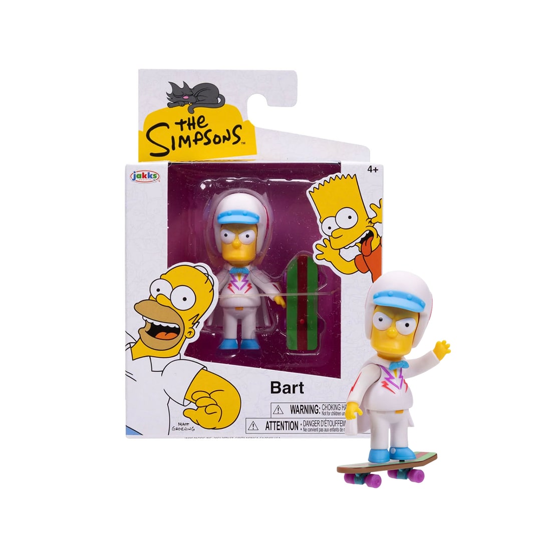 THE SIMPSONS 'Daredevil Bart' (2025) Collectible Mini-Figure: Daredevil Bart' by Jakks Pacific, 2025Mini figure from "Bart the Daredevil" episode of "The Simpsons".Wave 5 - Officially licensed by Fox Studios.2.5 Inches / 6.4 Centimeters tall.5.5 x 3.75 x 2 Inche