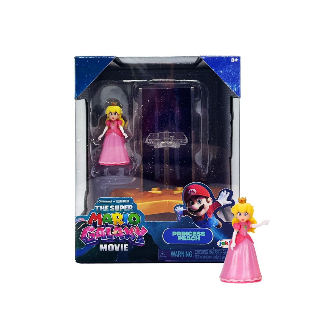 SUPER MARIO GALAXY MOVIE 'Princess Peach' (2026) Collectible Mini-Figure Set: ‘Princess Peach’ by JAKKS Pacific, 2026 Feature Mini-Figs figure depicting Princess Peach from The Super Mario Galaxy Movie, complete with a spring-loaded Star Launcher. Figur