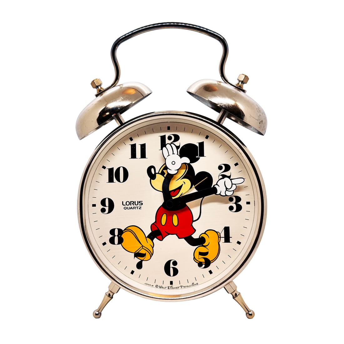 DISNEY x Lorus 'Mickey Alarm Clock' (1978-1985) Collectible Decor (1 of 5)