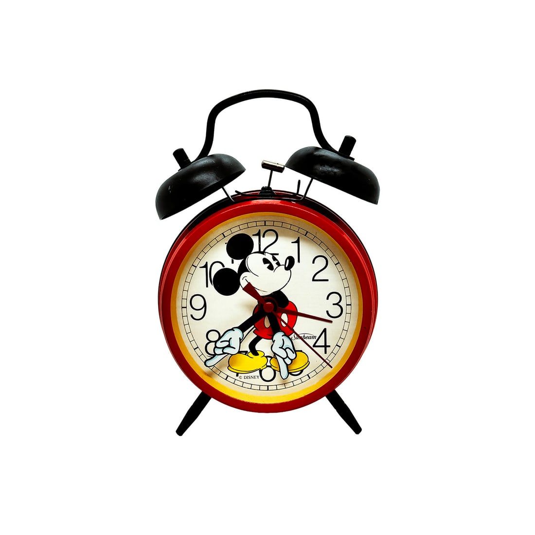 DISNEY x Sunbeam 'Mickey Alarm Clock' (1990-2000) Collectible Decor (1 of 4)