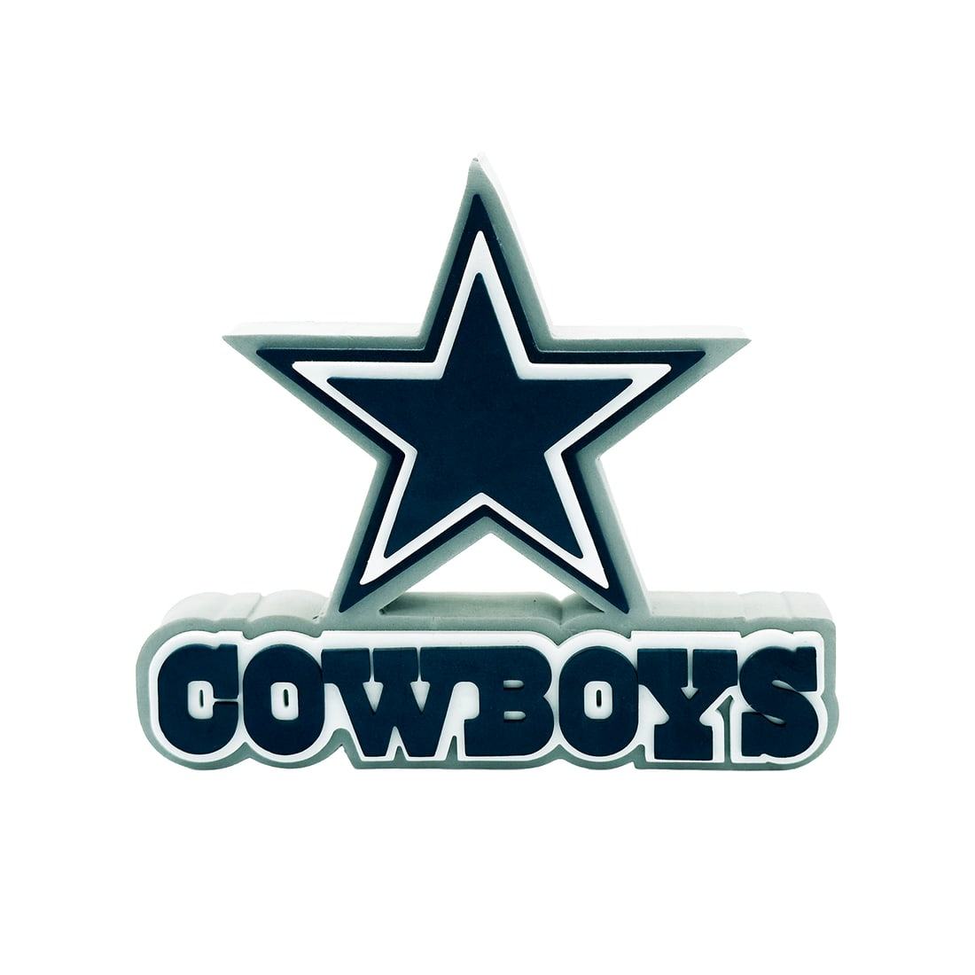 DALLAS COWBOYS x FoamHeads 'Fan Foam' (2018) Collectible 3D Logo Display (1 of 4)
