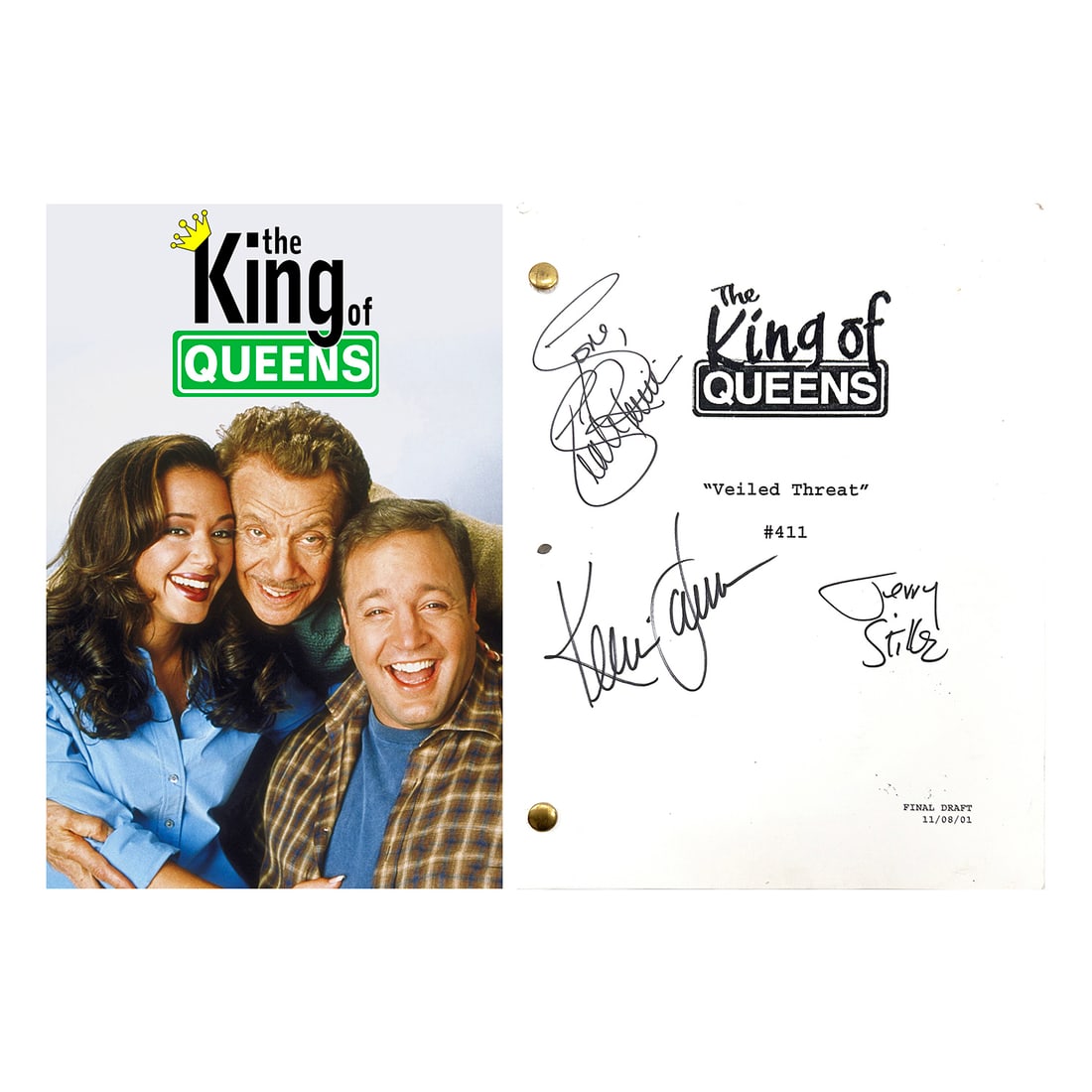 The KING of QUEENS 'Veiled Threat' (2001) Collector's Screenplay (1 of 10)