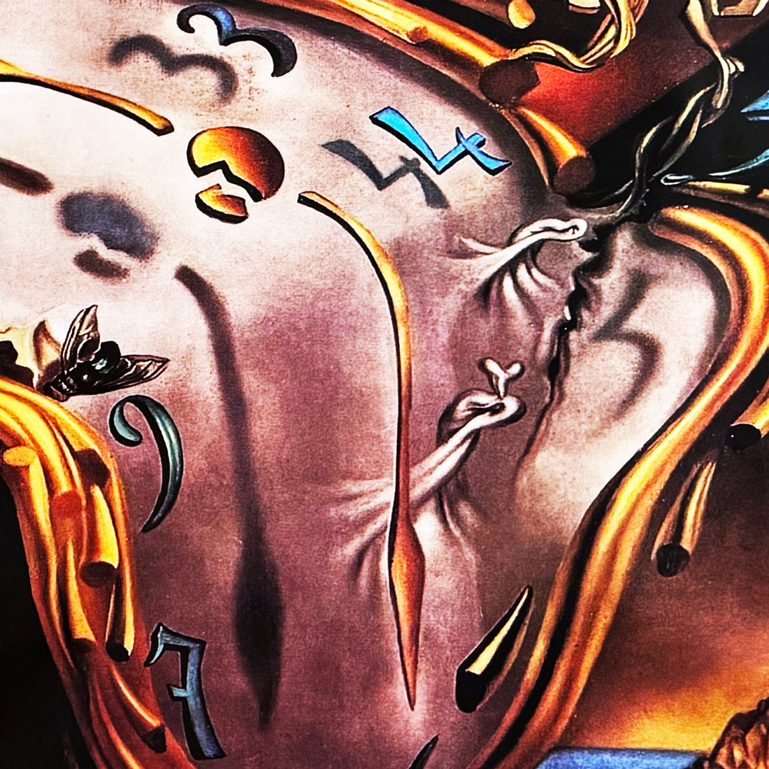 SALVADOR DALI 'Clock Explosion' (1988) Offset Lithograph Poster - 5