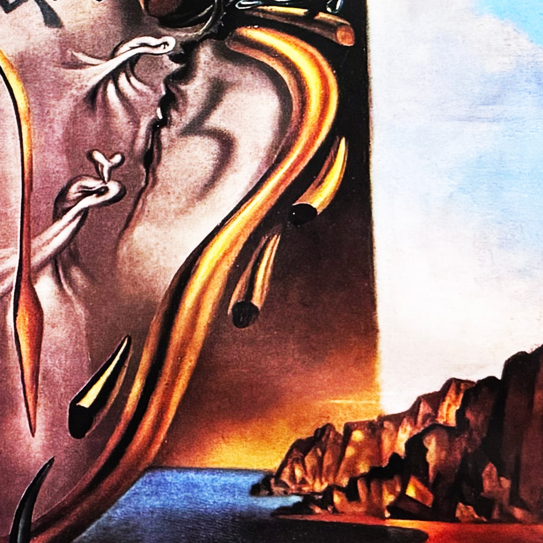 SALVADOR DALI 'Clock Explosion' (1988) Offset Lithograph Poster - 7