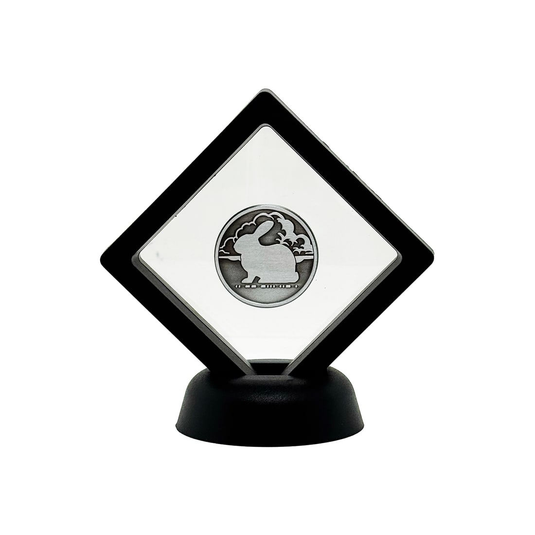 IMBUE 'Rabbit Puzzle' (2026) Limited Edition Coin w/Display: ‘Rabbit Puzzle’ by Imbue, 2026 A limited-edition collectible coin featuring the latest coded puzzle from British contemporary artist Imbue. Coin Diameter: 1.25 inches / 3.2 cent