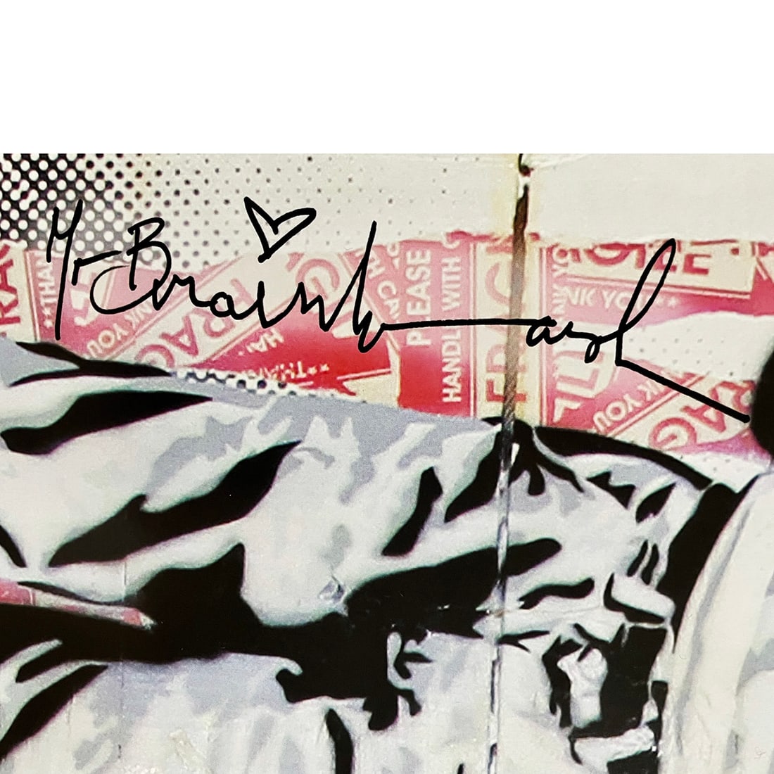 MR. BRAINWASH 'Never Give Up' (2011) Offset Lithograph Poster - 10