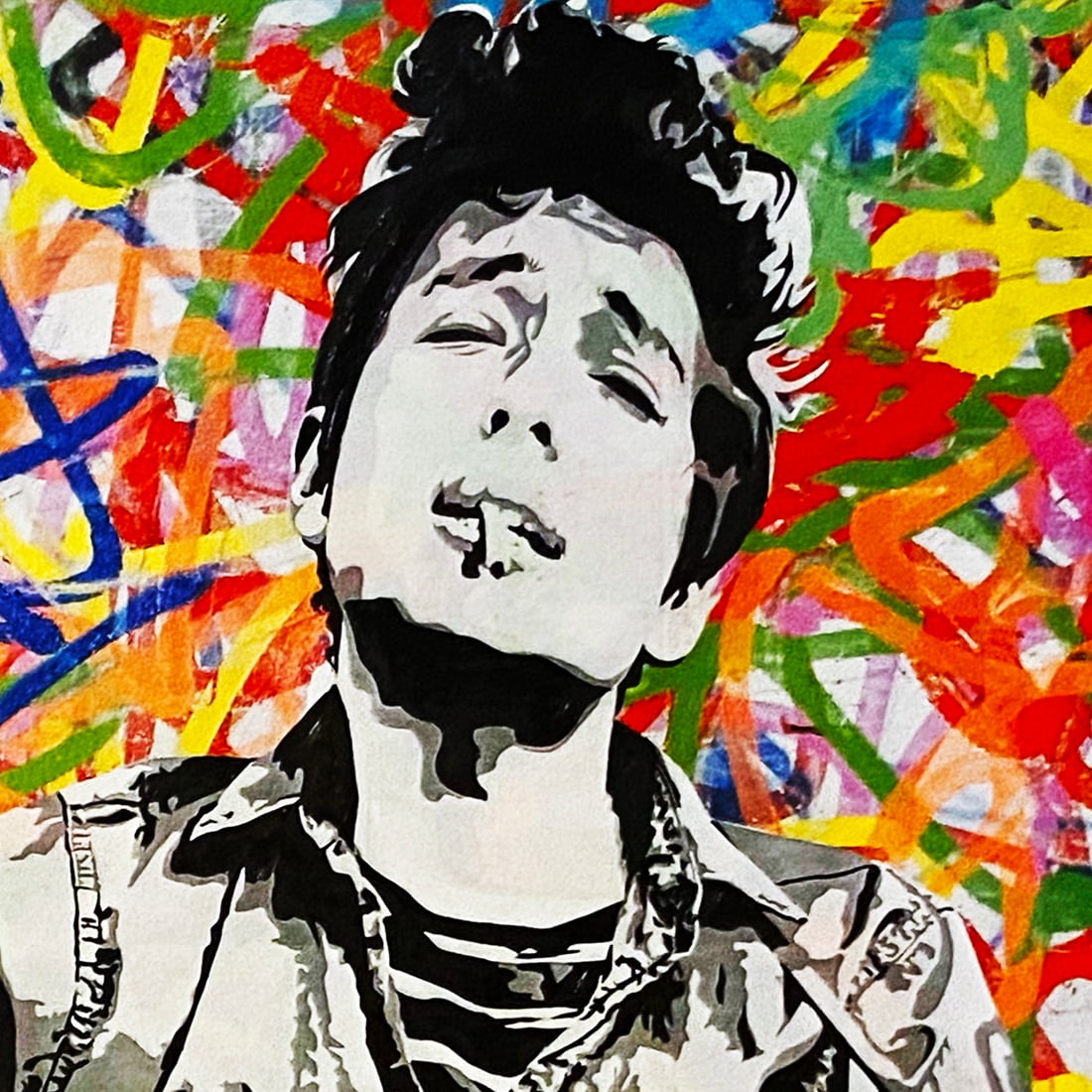 MR. BRAINWASH 'Bob Dylan' (2008) Rare Offset Lithograph Poster - 3