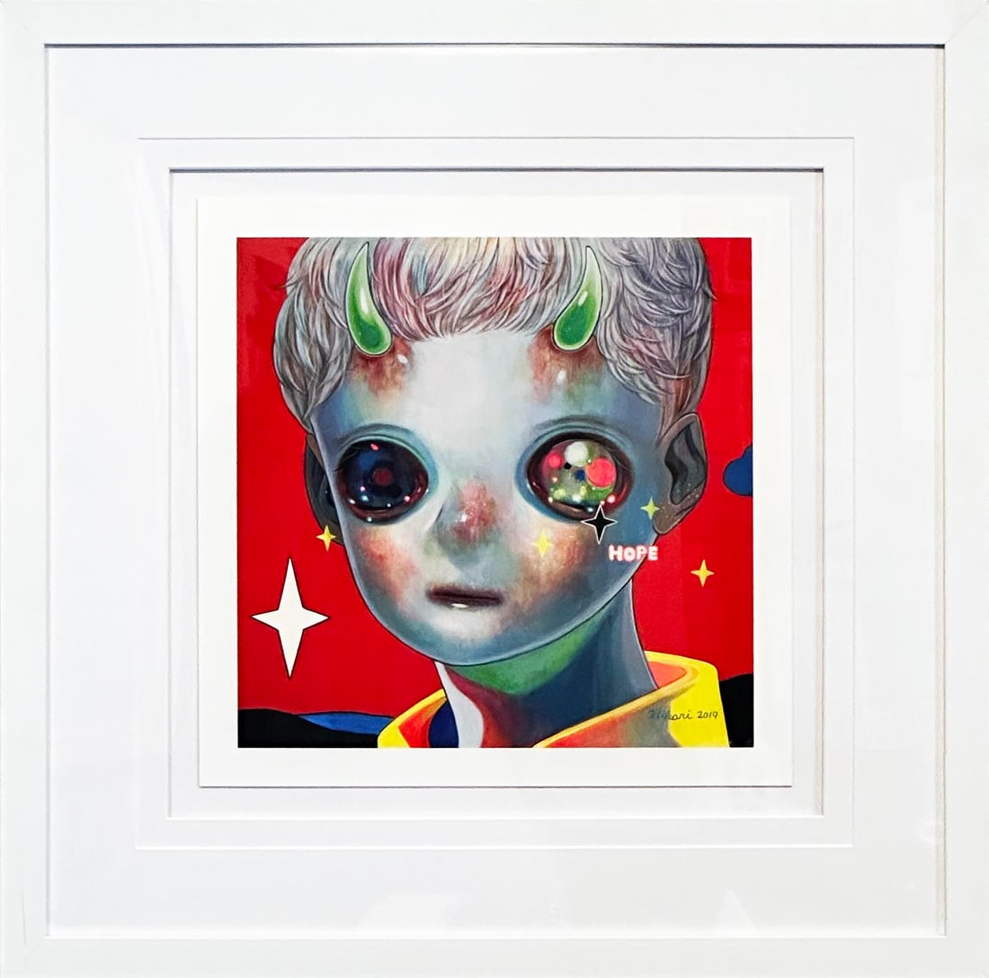 HIKARI SHIMODA 'Dawn' (2019) Custom Framed Giclée Print: Dawn' by Hikari Shimoda, 2019Rare and highly collectible, custom framed Limited Edition print.15 x 15 Inches38.1 x 38.1 Centimeters25 x 25 x 1.75 Inches (framed)Incredible early giclÃ©e prin