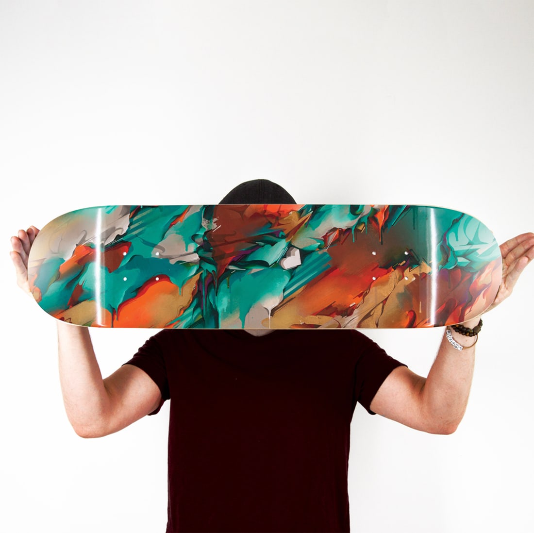 DOES x 1xRUN 'Mood' (2018) Skateboard Deck - 2