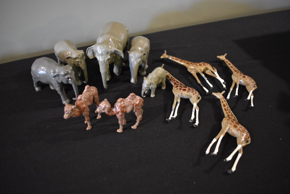 Lot of Vintage Britains Metal Zoo Animals (1 of 3)