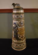 Etched Mettlach 7 Liter #1161 Beer Stein (1 of 9)