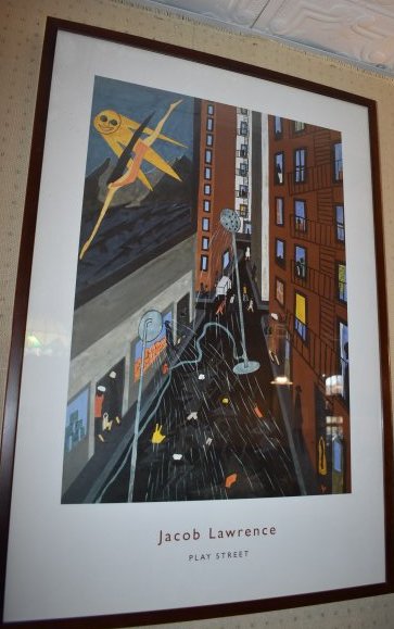 Jacob Lawrence "Play Street" Framed Museum Print (1 of 2)
