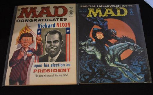 Mad Magazine Lot #59 & #60 1st Spy vs. Spy 1960 1961 (1 of 2)