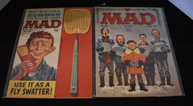 Mad Magazine Lot #52 & #57 (1960) early Mad issues (1 of 2)
