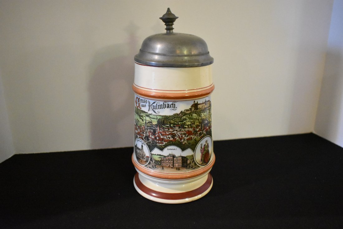 1/2 Liter Kulmbach Pottery Beer Stein (1 of 5)