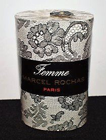 Vintage Marcel Rochas Femme 153 Parfum SEALED: Vintage "Femme" by Marcel Rochas Paris Perfum, brand new and sealed with wax seal.