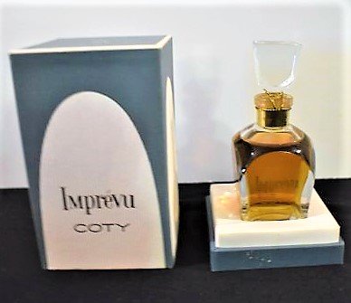 Vintage Coty Imprevu Parfum NEW: Vintage Coty Imprevu Perfume, 1 fl. oz size. It comes new, wire sealed and in original box.
