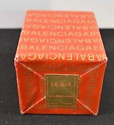 Vintage Balencia Le Dix Paris Perfume NEW: Vintage 1/2 oz Balencia Le Dix Paris Parfum, new and sealed.