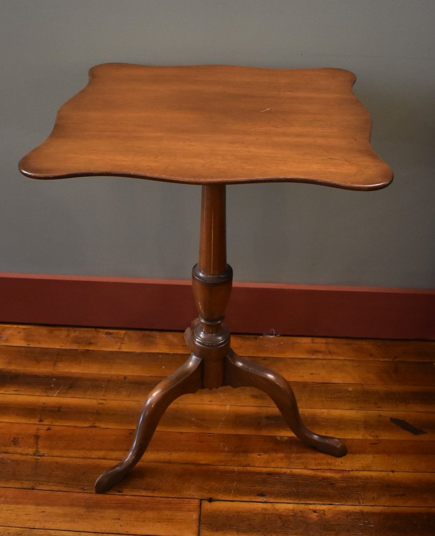 Kittinger Tilt Top Table: Kittinger Tilt Top Table, 27" h x 19.5"
