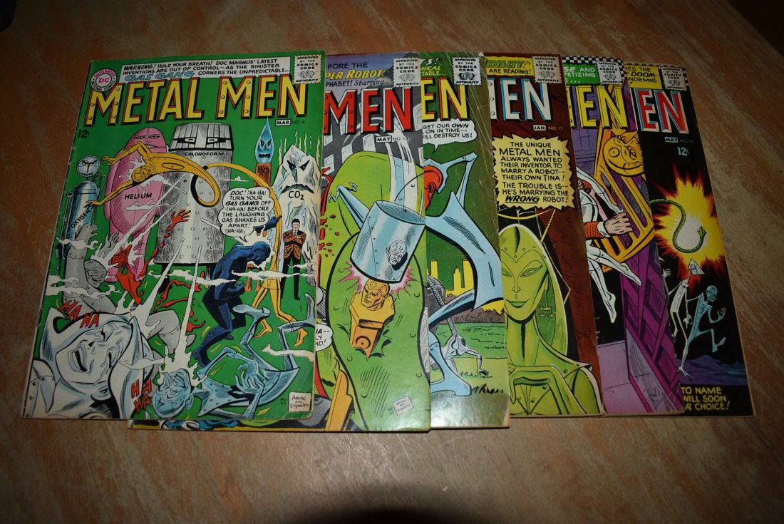 Metal Men #6 13 14 17 18 19 Comic Book 12 Cent Lot (1 of 4)