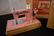 Vintage Kayanee Pink Sewing Machine in Box