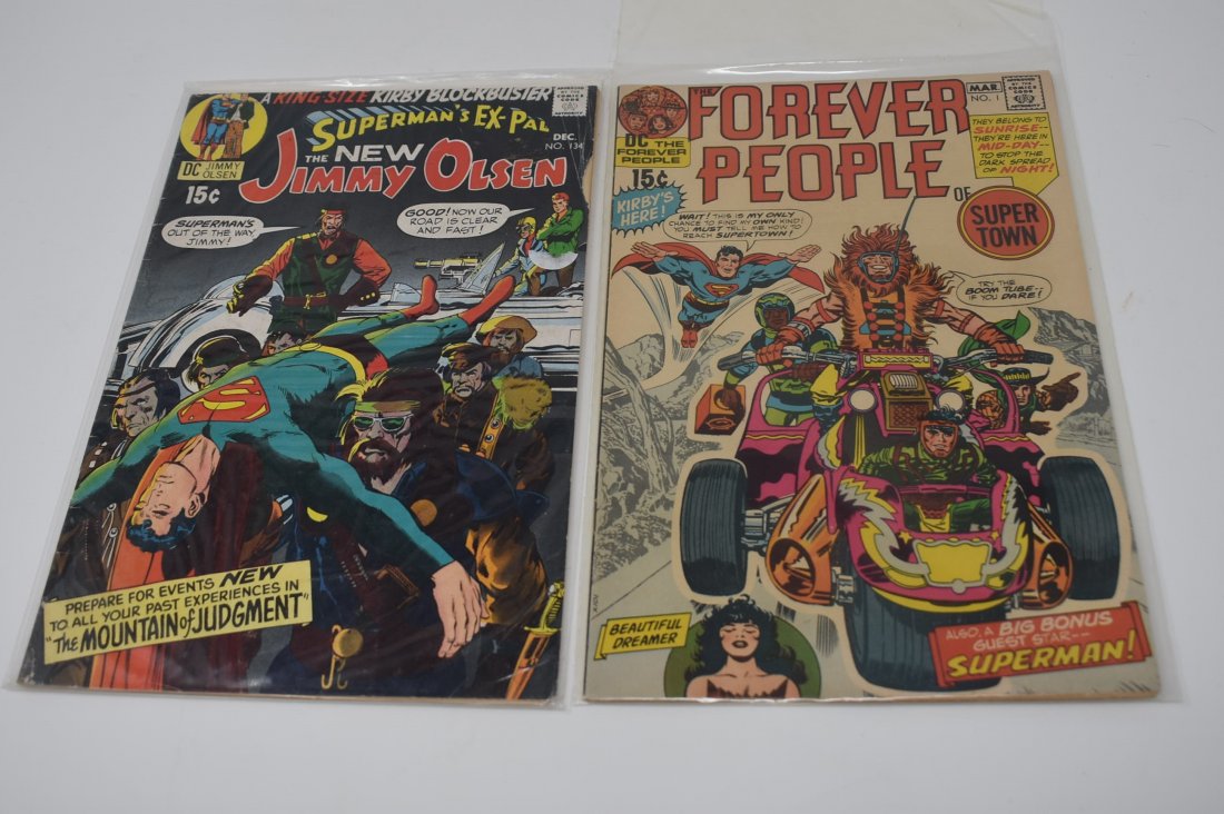 Darkseid 1st App. Lot Jimmy Olson 134 Forever People #1 (1 of 2)