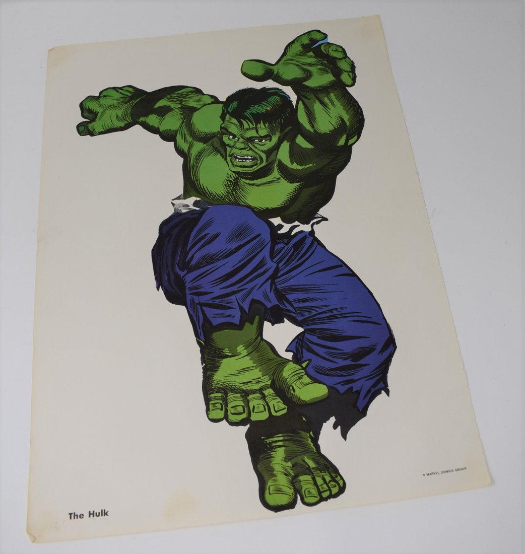 Hulk 1966 MMMS Marvelmania Club Personality Poster (1 of 3)