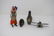 Group of 4 Vintage Wind-Up Tin Toys Shuco