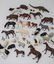 Group of Metal Britains Farm Animals