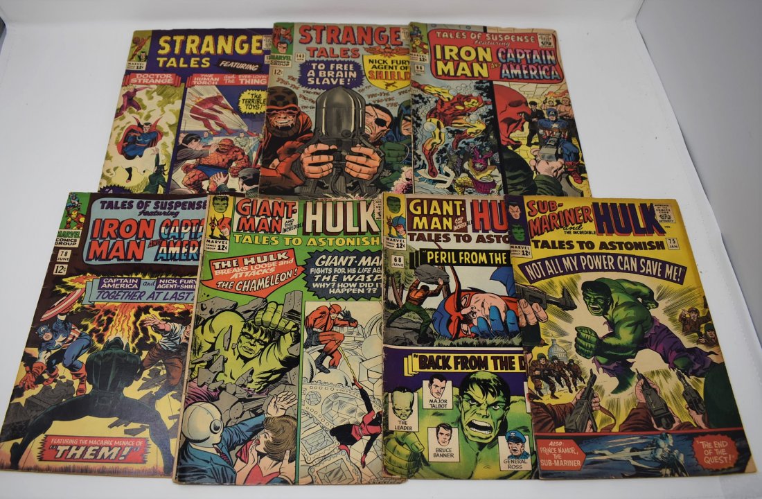 1960's Marvel Comics Strange Tales of Suspense Astonish (1 of 2)