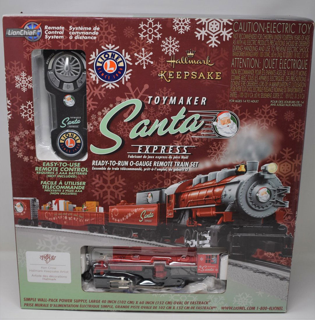 Lionel Train Set Santa Toymaker Express NEW (1 of 3)