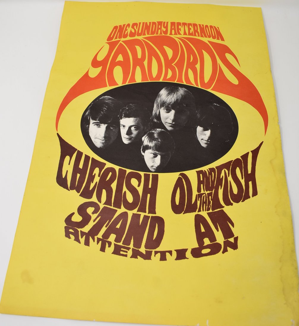 Vintage Yardbirds Poster (1 of 2)