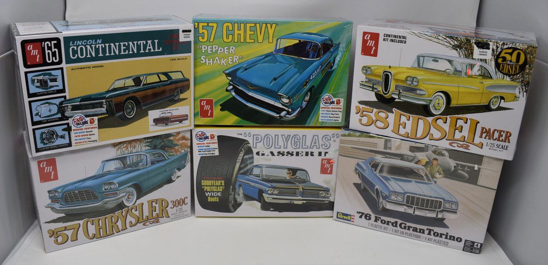 Lot of 6 Model Kits NEW SEALD (1 of 2)