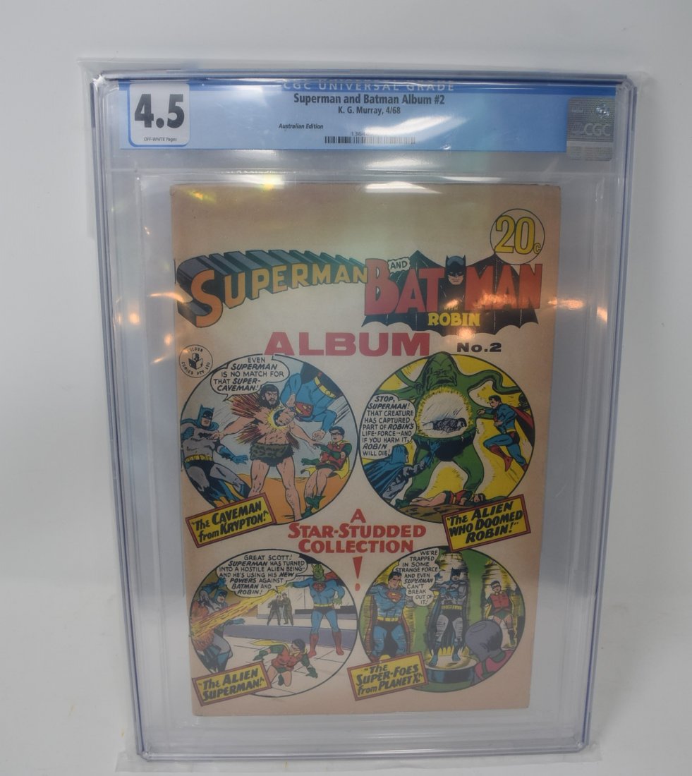 CGC 4.5 Superman and Batman Album #2 Australian Ed. (1 of 2)