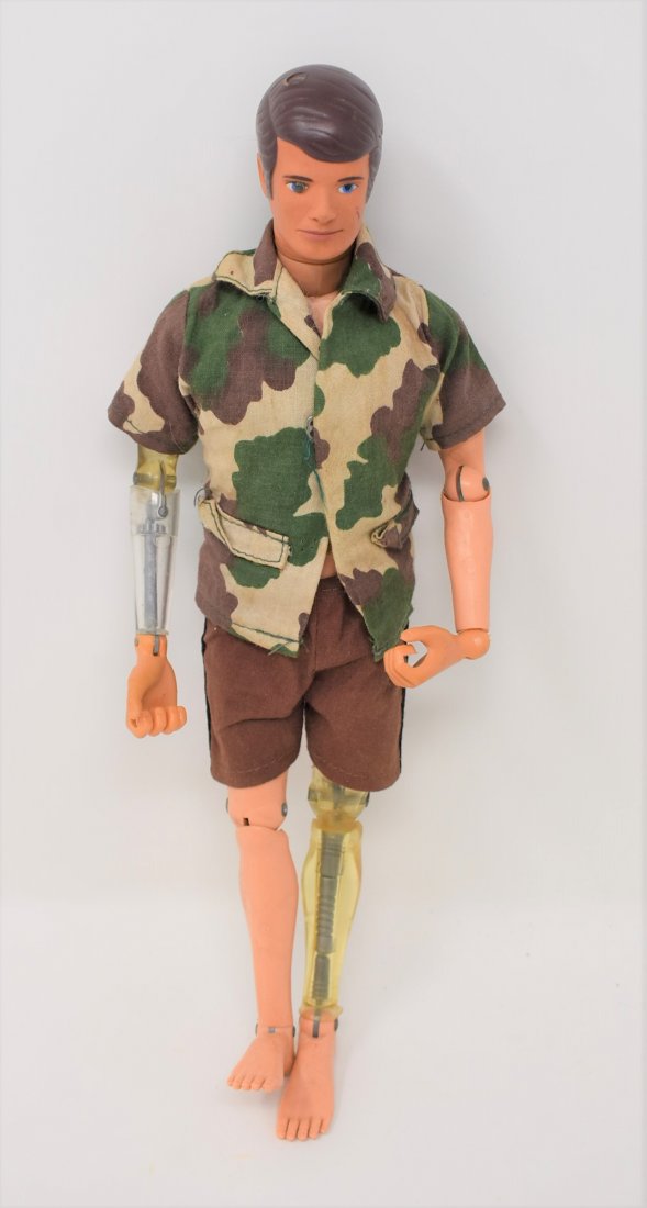 G.I. Joe Adventure Team Atomic Man Mike 1975 Figure (1 of 2)