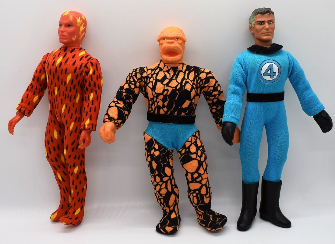 Mego - Fantastic Four Human Torch Thing Mr. Fantastic (1 of 2)