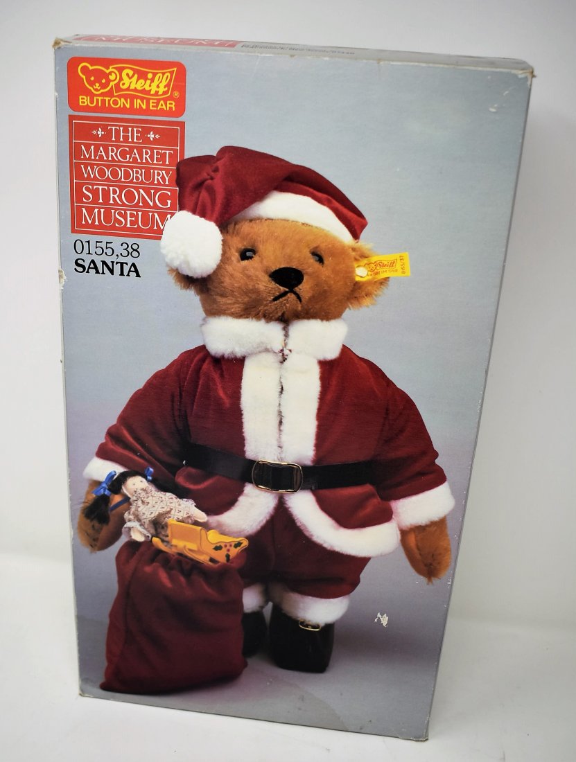 Steiff Santa Bear Margaret Woodbury Strong Museum w/Box (1 of 5)