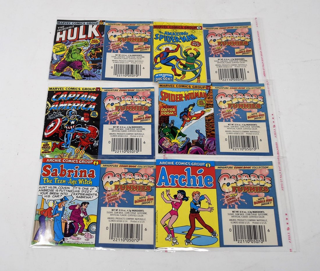 Bubble Funnies Complete 6 issue Mini Comic Book Lot (1 of 1)