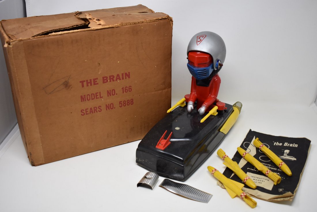 MAN FROM MARS1960年代 IRWIN アメリカ ゼンマイ オモチャ Irwin Man from Mars mechanical space boy 1950s