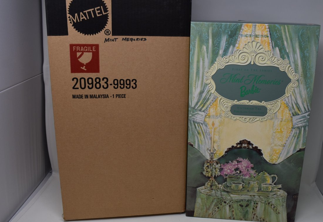 Barbie "Mint Memories" Porcelain NEW IN BOX: Limited Edition Barbie Porcelain Collection "Mint Memories" Victorian Tea, new in box with outer box also